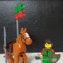 Lego FOREST WOMAN And Horse Lego Medieval Lego Minifigures Image 4