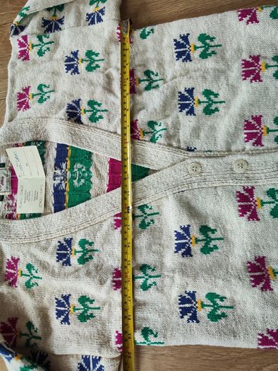 cardigan size M from the sweater shop wicklow floral design