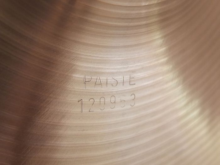 Paiste 602 Marching Cymbals, 16 inch With Bag.
