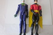 DC Comics Batman Mechs vs Mutants The Joker and Robin Mattel 12inch Posable  Action Figures