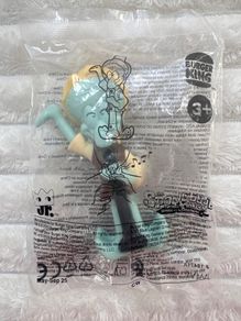 Burger King Squidward Toy SpongeBob Search For SquarePants Movie 2025 approx. 10 cm. Please see photos