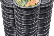 [30 Pack] Meal Prep Containers Reusable with Airtight Lids - Stackable Microwavable Dishwasher Safe Freezer Food Containers - Food Prep Portion Control Storage Boxes - Lunch Containers Bento Boxes (FREE POSTAGE)