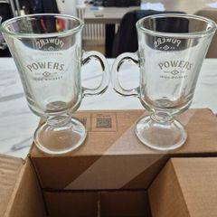 Hot drink glasses