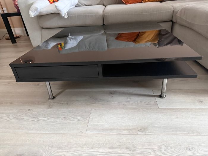 Black coffee table