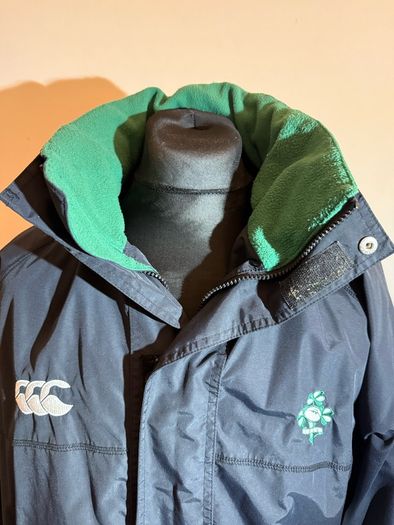 Irish rugby vintage Canterbury rain coat