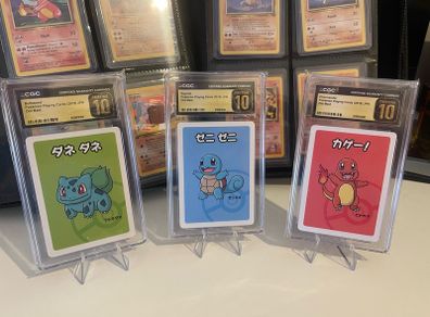 Kanto Starters - Old Maid - CGC Pristine 10