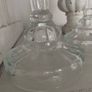 ShabbyChic Set of 2of each item 6items in total..Vintage crystal shades can be adjusted in height Image 2