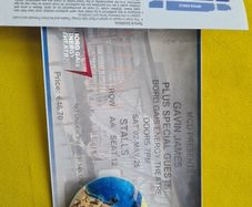 2 Gavin James Plus Special Guests Bord Gas Energy Theatre. 30 each