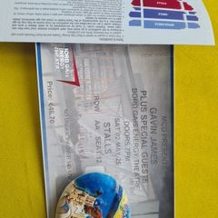 2 Gavin James Plus Special Guests Bord Gas Energy Theatre. 30 each