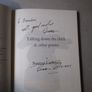 Signed Book - Talking Down The Clock & Other Poems Image 2