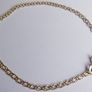 Vintage Solid 9ct Yellow Gold 375 Fancy Link Bracelet. Length 8" - 1,2g Image 3