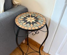 Ceramic Mosaic Side Table