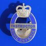 CIVIL  DEFENCE INSTRUCTOR lapel badge (1950's - 1960's) in really nice condition. Image 2
