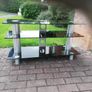 glass tv stand Image 2