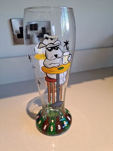 Top Shelf Hand Painted Glass