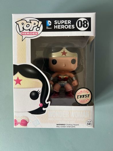 Funko Pop - Wonder Woman 08 Chase - DC Super Heroes - Vinyl Action Figure