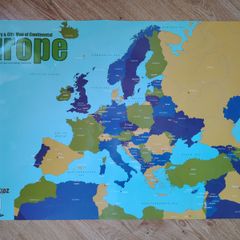 Wall Chart - Map of Europe