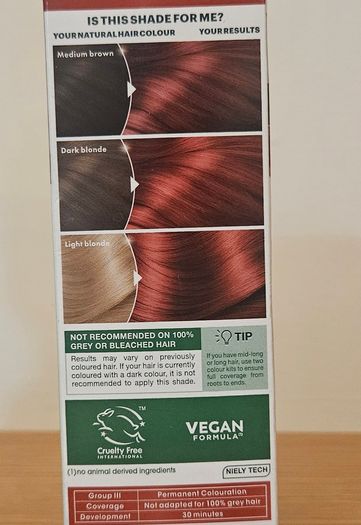 Garnier Nutrisse 6.60(Fiery Red) Hair dye