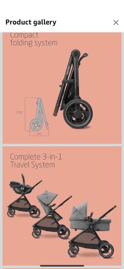 Maxi Cosi Zelia travel system