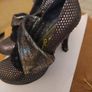 Irregular Choice Flick Flack Black/Silver Shoes Image 4