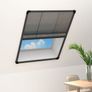 Plisse Insect Screen for Windows Aluminium Anthracite 80x100 cm Image 7