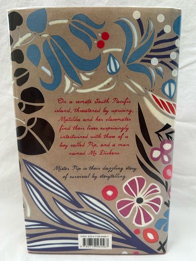 SIGNED Lloyd Jones Mister Pip UK Hardcover Booker Prize Shortlisted Novel VG