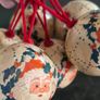 vintage set of Christmas baubles Image 2