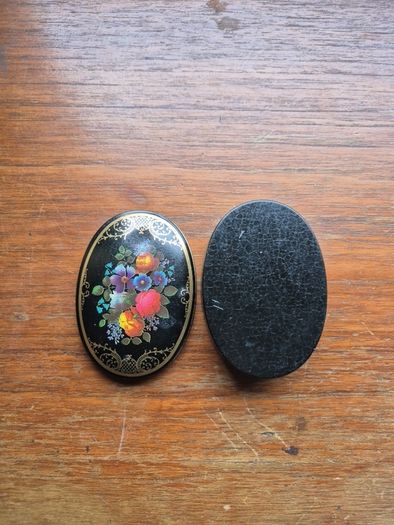 Vintage Oval Container