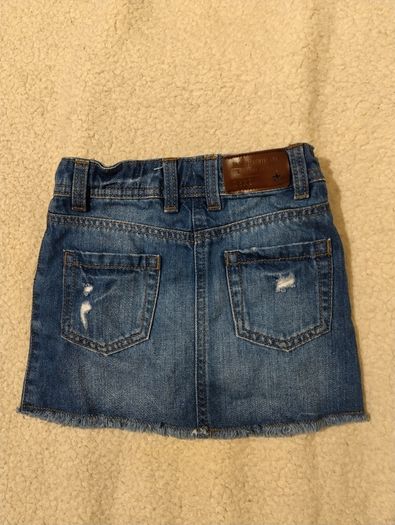 Next Blue Denim Skirt