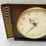 Smiths Dark Wooden ART DECO Mantle Clock - Vintage - Not Working Image 4