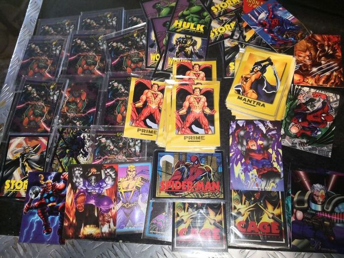1990s comics cards 100pcs