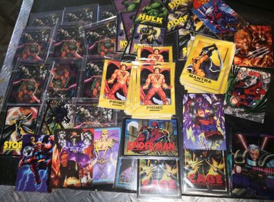 1990s comics cards 100pcs