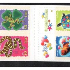 2001 Ireland Greetings Self-Adhesive Commemorative Stamps Mint Never Hinged (MNH)