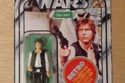 Star Wars Han Solo 3.75 " Scale (Unpunctured) From The New Retro Collection New &amp; Unopened