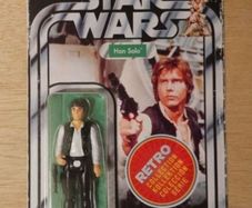 Star Wars Han Solo 3.75 " Scale (Unpunctured) From The New Retro Collection New & Unopened