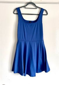 Blue dress