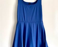 Blue dress