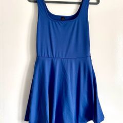 Blue dress