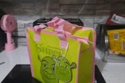 shrek small tote bag/lunch bag