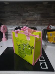 shrek small tote bag/lunch bag