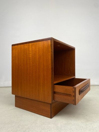 Pair of G Plan Bedside Tables / Cabinets
