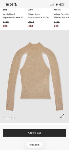 Beautiful reiss top