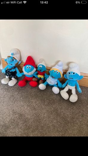 smurfs teddies