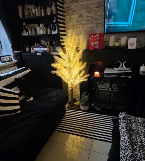 black fire surround