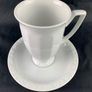 A classic mocha/coffee mug and saucer by Rosentha Image 3