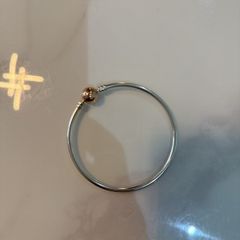 Pandora silver & Gold bracelet