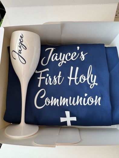 Boys Communion / Confirmation Personalised pyjamas
