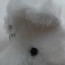 New white fur hat tag attached Image 4