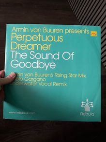 Armin van buuren. Perpetuous dreamer the sound if goodbye 12" vinyl