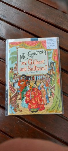 Vintage 1961,My Godness Gilbert & Sullivan Guinness booklet, certificate Arthur Guinness st James Gate dublin, at back ,collectors item, hard to come by. Nice condition see pictures for condition ,sold as is .